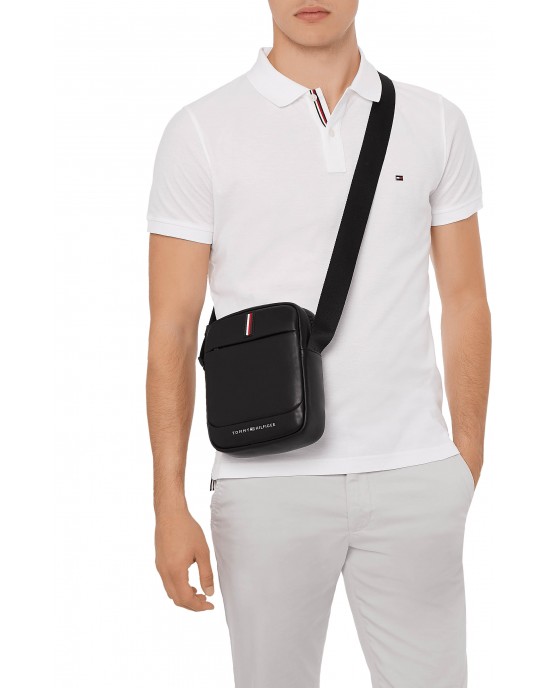 Tommy Hilfiger TH Mini Reporter Black 7214 Tommy Hilfiger TH Mini Reporter Black 7214