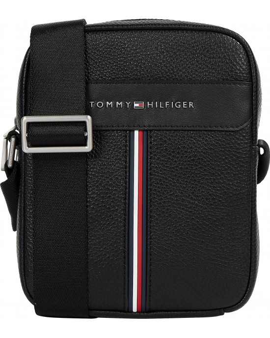 Tommy HIlfiger TH Downtown Mini Reporter Black 7230 Tommy HIlfiger TH Downtown Mini Reporter Black 7230