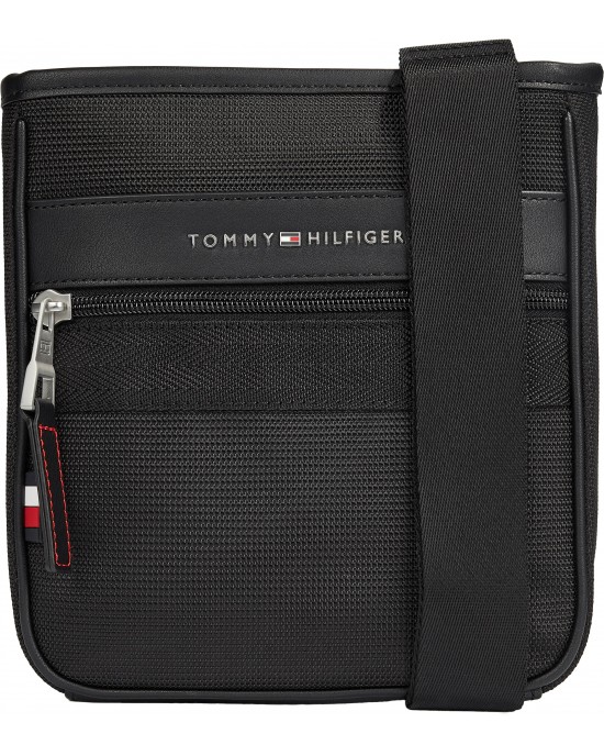 Tommy Hilfiger Elevated Nylon Mini Crossover Black 7264 Tommy Hilfiger Elevated Nylon Mini Crossover Black 7264