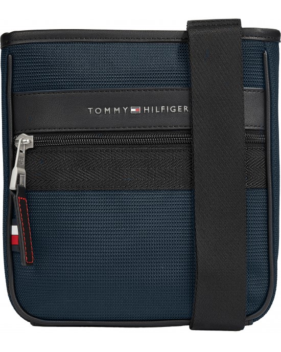 Tommy Hilfiger Elevated Nylon Mini Crossover Blue 7264 Tommy Hilfiger Elevated Nylon Mini Crossover Blue 7264