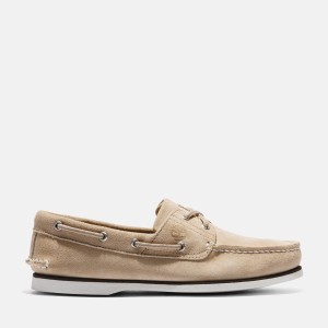 Timberland Ανδρικά Ιστιοπλοϊκά Παπούτσια Μπεζ