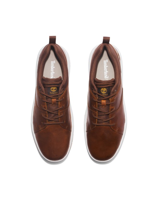 Timberland Maple Grove Leather Oxford Sneakers Brown