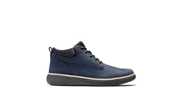 Timberland Cross Mark Plain toe Chukka TB0A222F019 in Navy Blue