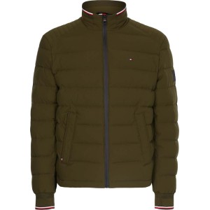 Tommy Hilfiger Motion Quilted Jacket Olive Green MW0MW21017
