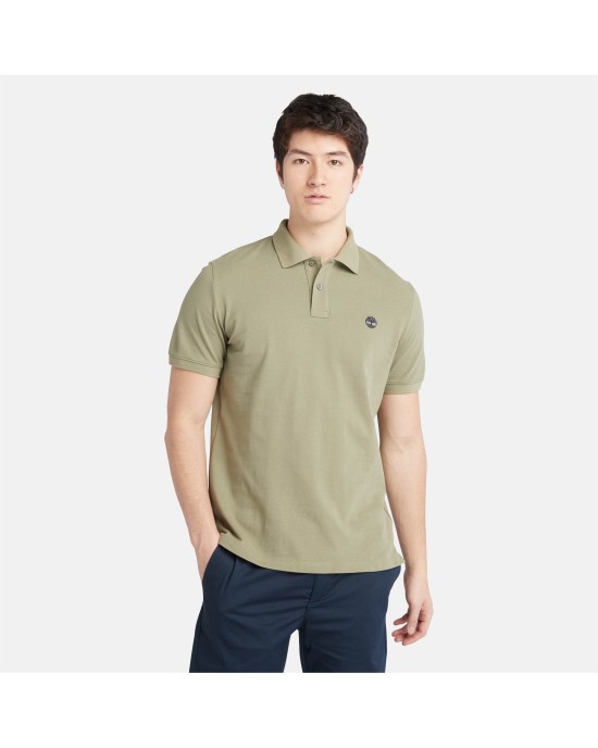 Timberland SS Millers River Polo TB0A26N4590 Green