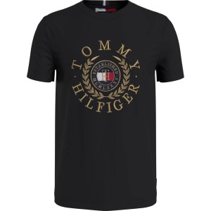 Tommy Hilfiger T-shirt Black Icon Roundle Graphic Tee 24555