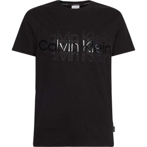 Calvin Klein T-Shirt Black Multi Logo K10K107606