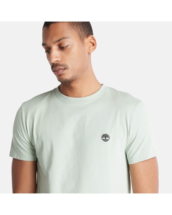 Timberland Ανδρικό T-Shirt Ανοιχτό Πράσινο