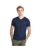 Timberland Ανδρικό T-shirt Μπλέ TB0A2BPT433
