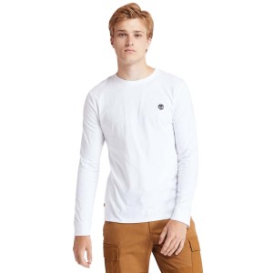 Timberland T-shirt Ανδρικό TB0A2BQ3100 Λευκό