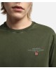 Napapijri T-Shirt Green Depths NA4GBQ Napapijri T-Shirt Green Depths NA4GBQ