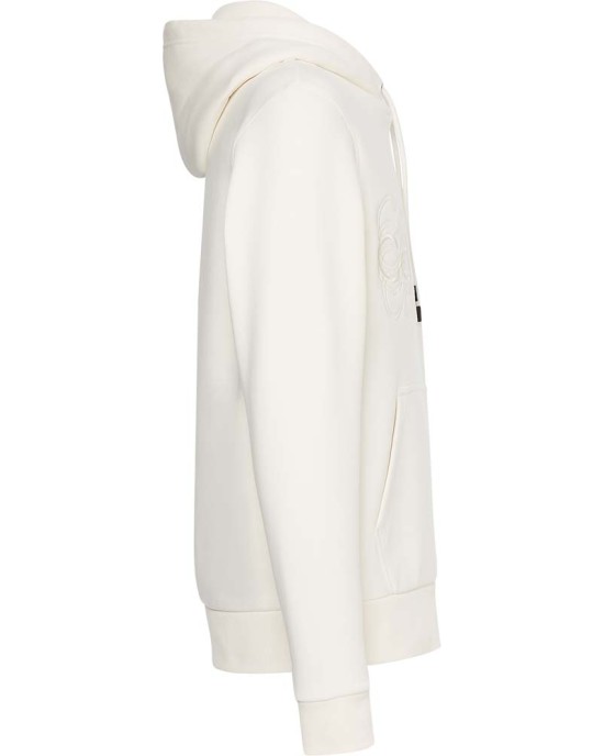 Calvin Klein Φούτερ Με Κουκούλα Μπεζ K10K107702 Calvin Klein Φούτερ Με Κουκούλα Μπεζ K10K107702