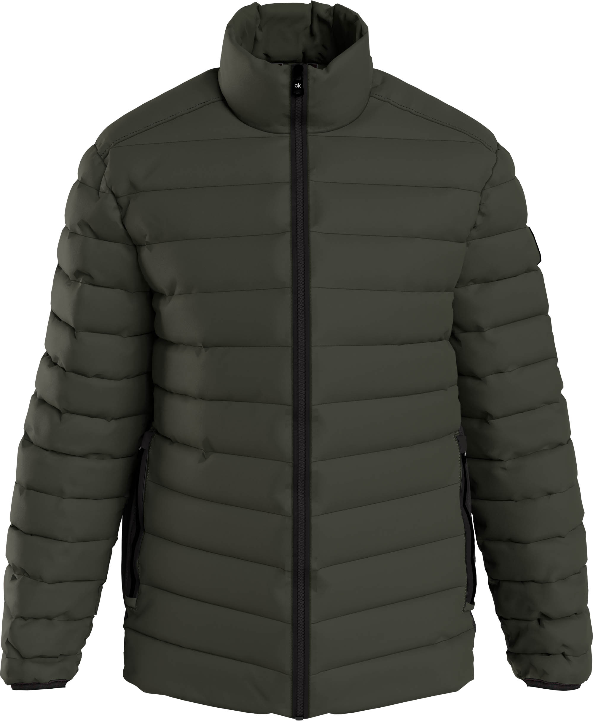 All in Motion Men's Short Puffer Jacket -, Olive,green, Medium